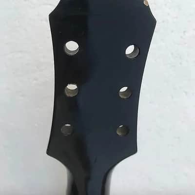 Glossy Black Les Paul LP Style Guitar Maple Neck with Body image 5