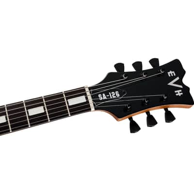 EVH SA 126 Standard Electric Guitar, Piano Black image 5