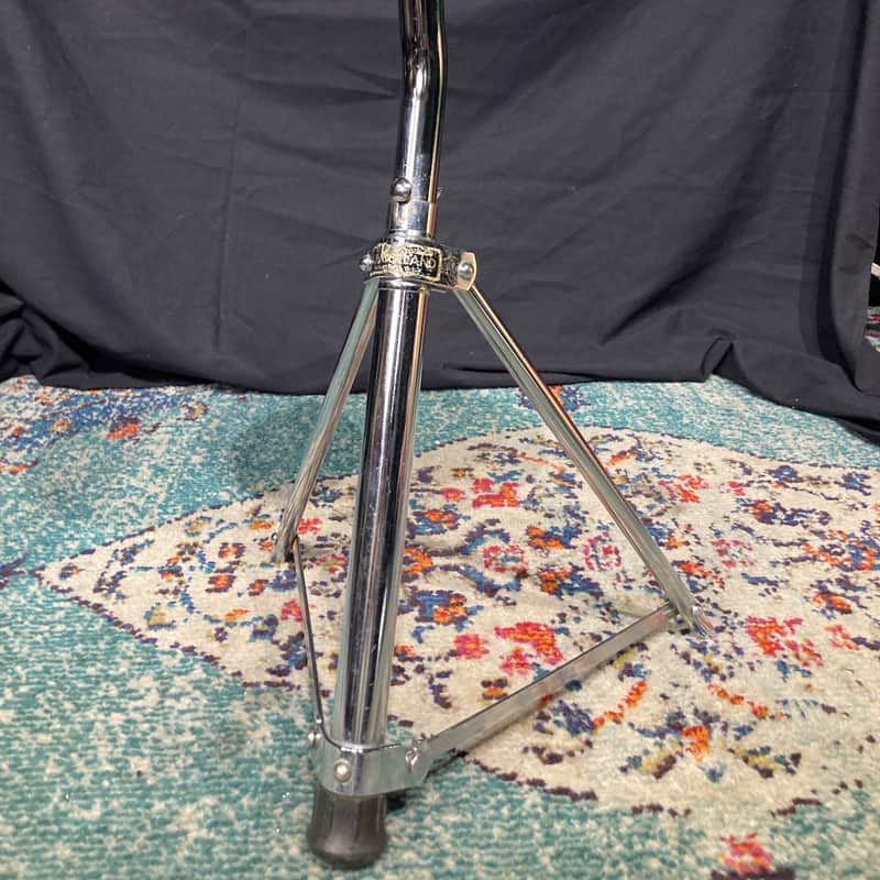 1960 Slingerland No. 838 Rocket Drum Throne Chrome/White Seat