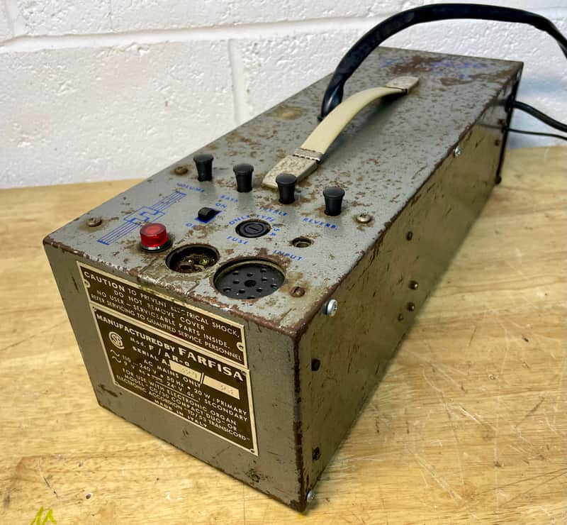 Farfisa Compact Duo FA/R Vintage power supply with Spring Reverb image 1