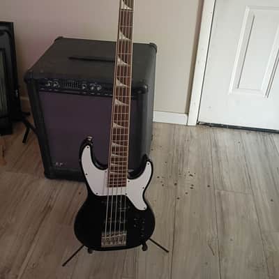 Jackson X Series CBXNT V 5-String Concert Bass with Laurel Fretboard 2018 - Present - Black image 2