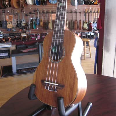 Luna High Tide Koa Soprano Acoustic Electric Ukulele UKE HTS KOA w/ Gig Bag image 8