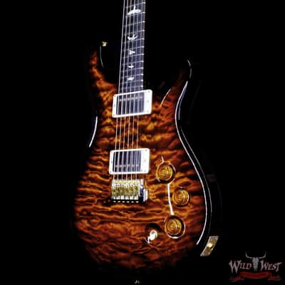 Paul Reed Smith PRS Core 10 Top Quilt Maple Top DGT David Grissom Trem Black Gold Burst image 2