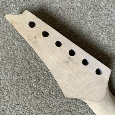 Maple Wood Guitar Neck, Rosewood Fingerboard 24 Frets image 9