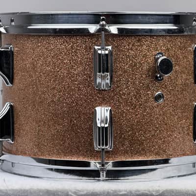 Rogers 20/12/16" 60's Headliner Holiday Drum Set - Champagne Sparkle image 10