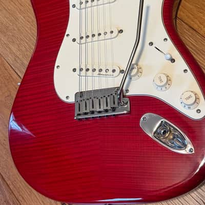 Fender American deluxe designer edition 2000 - Transparent Crimson Red image 18