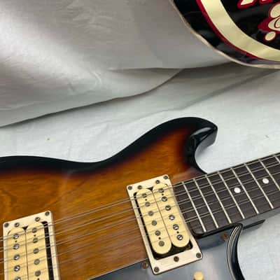 Ibanez Studio Series ST1200 Studio Twin 6/12 Double Neck doubleneck Guitar with Case MIJ Made In Japan 1978 - Brown Sunburst image 4
