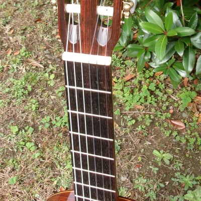 1977 Kazuo Yairi YC-30 AMAZING RAMIREZ STYLE Classical Concert Guitar+Hard Case plus more extras image 6