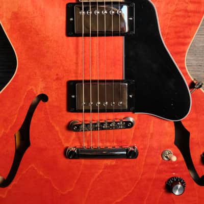 Used Gibson 2024 ES-335 Semi-Hollow Guitar - Watermelon w/OHSC image 3