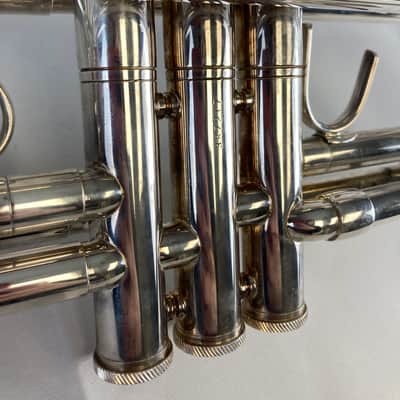 Blessing Artisan Bb Trumpet – Silver Plated – Intermediate Level – w/ Case – Excellent Condition SM#3221 image 11