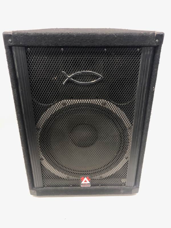 Peavey 115 TLS 15" Scorpion Speaker w/ Horn and Pole Mount Tested, Works image 1