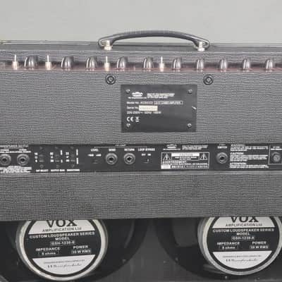 Vox AC30CC2 Custom Classic 2-Channel 30-Watt 2x12" Guitar Combo 2005 - 2010 - Black image 6
