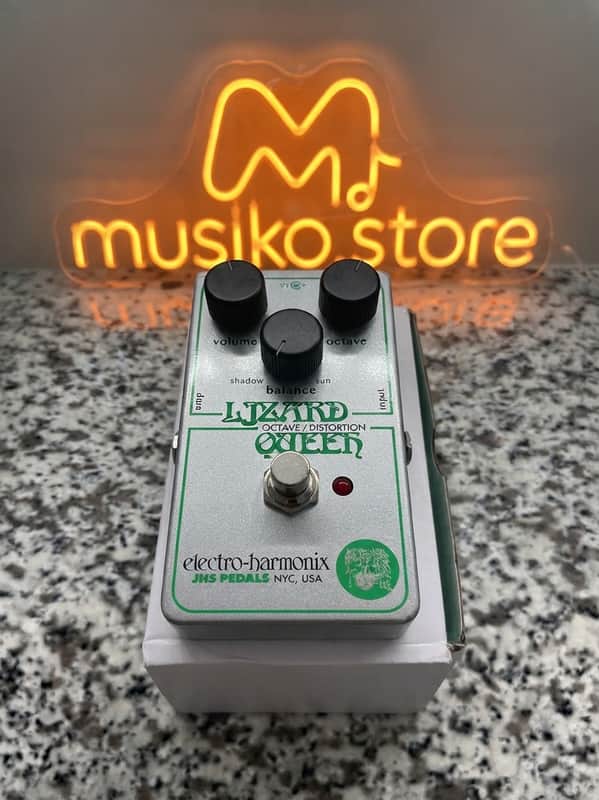 Electro-Harmonix / JHS Nano Lizard Queen Octave Fuzz 2023 - Present - Silver / Green β (Κα΄α΄α΄
α΄
α΄κ±α΄ΚΙͺα΄α΄Ιͺα΄Ι΄) image 1