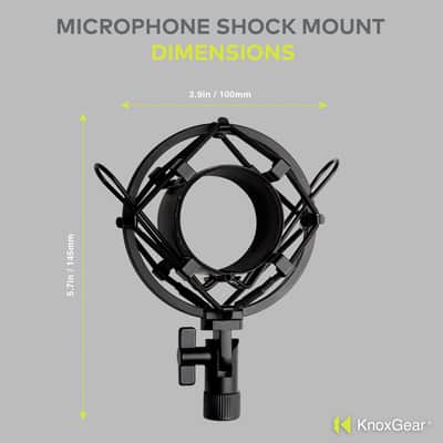 Knox Gear Basic Microphone Shock Mount for 44-47mm Microphones image 5