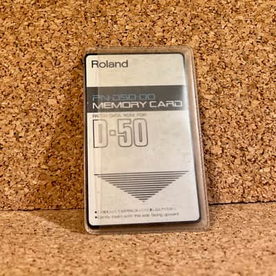 Roland D-50 PN-D50-00 Memory Card – Warranty