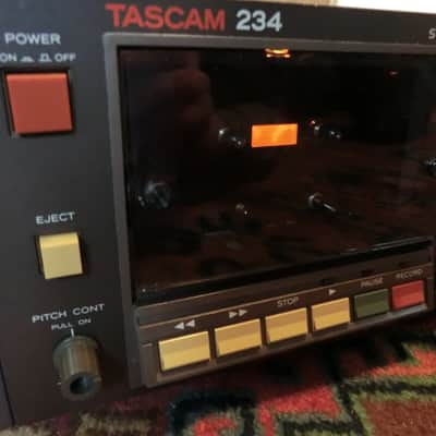 Vintage TASCAM 234 Syncaset 4-Track High-Speed Cassette Recorder image 3