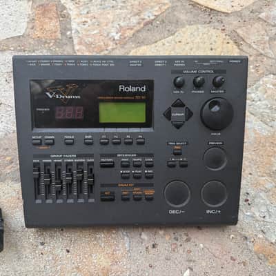 Roland Td-10 EXPANDED VDrum Module Brain td10 w/ V Cymbal Control - READ image 4