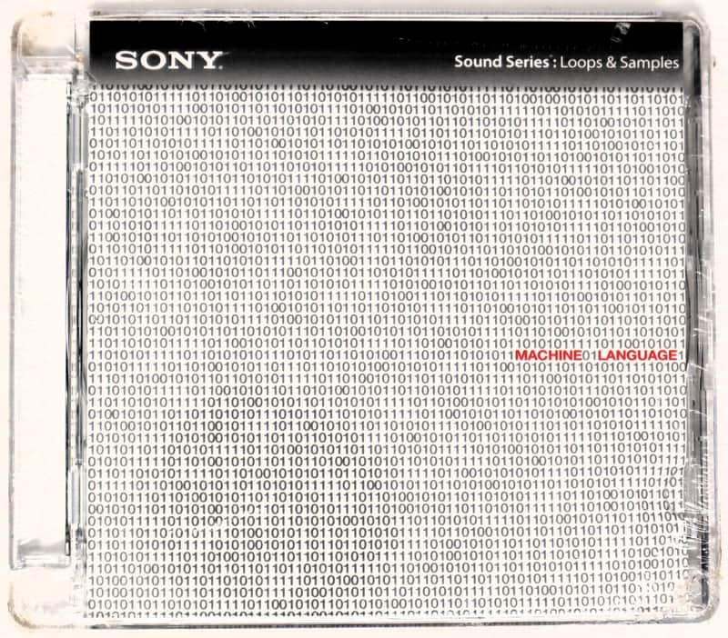 Sony Sound Series Machine Language Sample Library/Sound Library/Sampling CD 2000s image 1