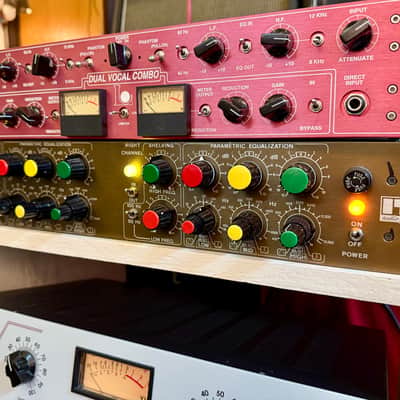 ITI ME-230 discrete parametric mastering equalizer c 1970 original vintage USA massenburg Sontec EQ image 3