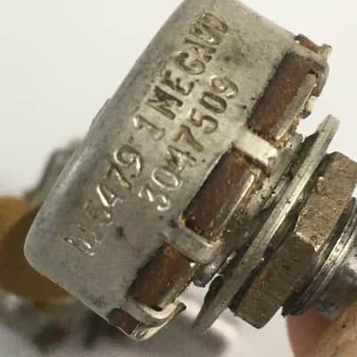 Vintage 1974-1975 Fender 1 Meg Stackpole Pots Tele Fullerton