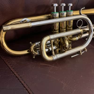 York Super Custom Bb Cornet (1957) SN 201548 image 7