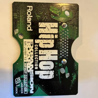 Roland SR-JV80-12 Hip Hop Expansion Board 1990s - Green