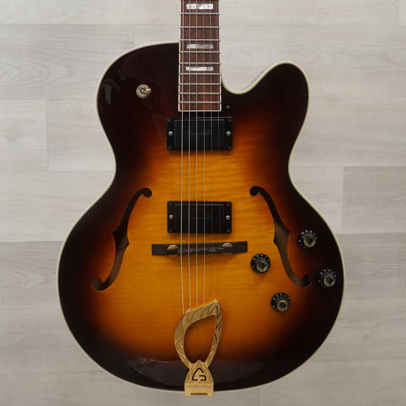 Guild Vintage X-170 Semi-hollowbody Electric Guitar - Sunburst image 1