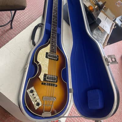 Hofner Beatle Bass lefty 1970,s - Sunburst image 1