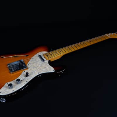 Fender Greg Fessler Masterbuilt 1969 Telecaster Thinline 2010 - Sunburst image 13