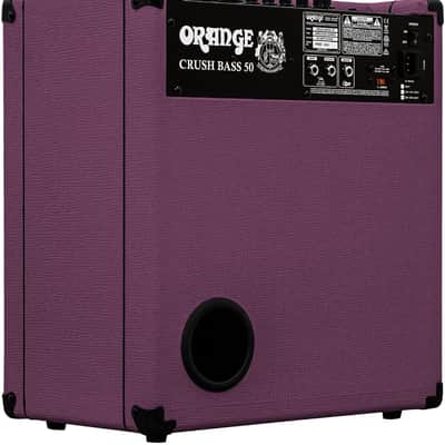 Orange Amplifiers Limited Glenn Hughes Purple Crush Bass 50 Amp 1x12 Speaker image 6
