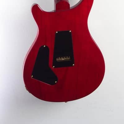 PRS Custom 24 Wood Library Charcoal Cherry burst image 5