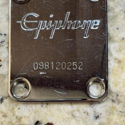 Epiphone Neck Plate - Chrome image 1