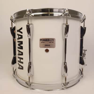 Yamaha 11x13"Powerlite Marching Snare Drum White Japan MS6113U MM0197 6Ply Birch image 1