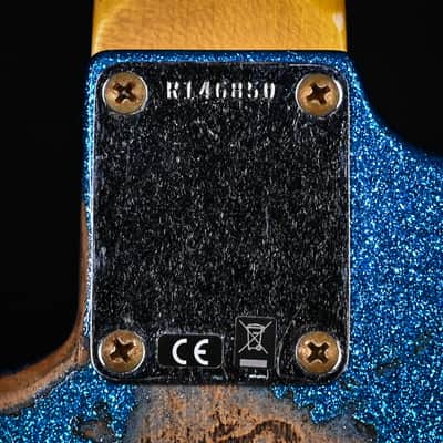 Fender Custom Shop '62 Stratocaster HSS Heavy Relic- Blue Sparkle 2026 (R146850) image 18