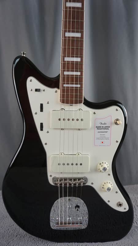 Fender Traditional Late '60s Jazzmaster Black Matching Headstock 2025 image 1