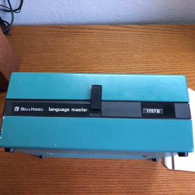 Bell & Howell Language Master 1757B analog sampler with 17 cards image 8