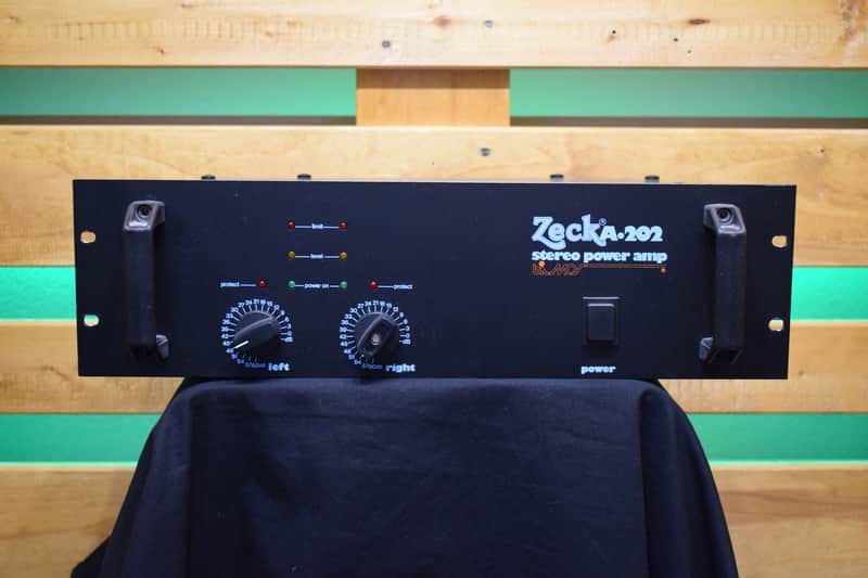 Zeck A202 Stereo Power Amp, Made in West Germany—A classic in very good condition image 1