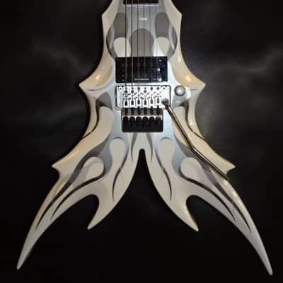 BC Rich Draco Ghost Flame | Reverb