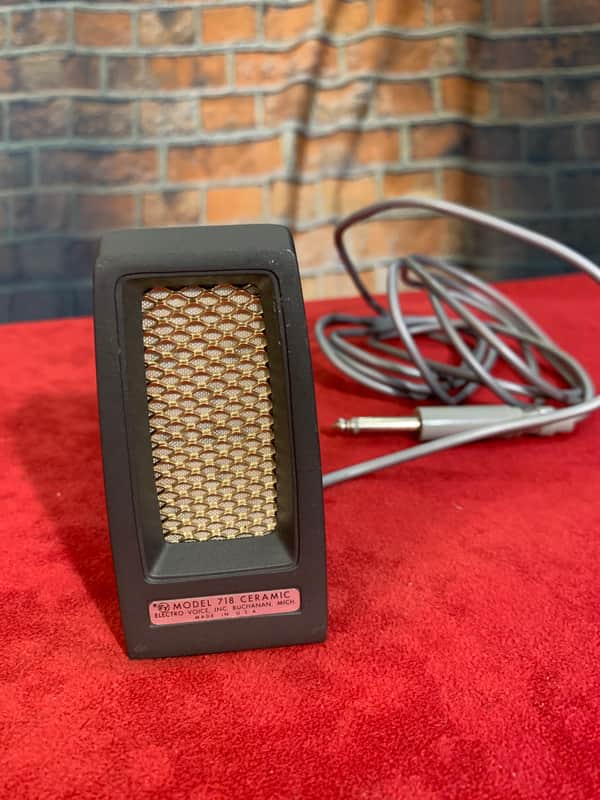 Electro-Voice	718 Omnidirectional Ceramic Microphone image 1