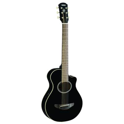 Yamaha APXT2 3/4-Size Travel Acoustic-Electric Guitar (Black) image 2