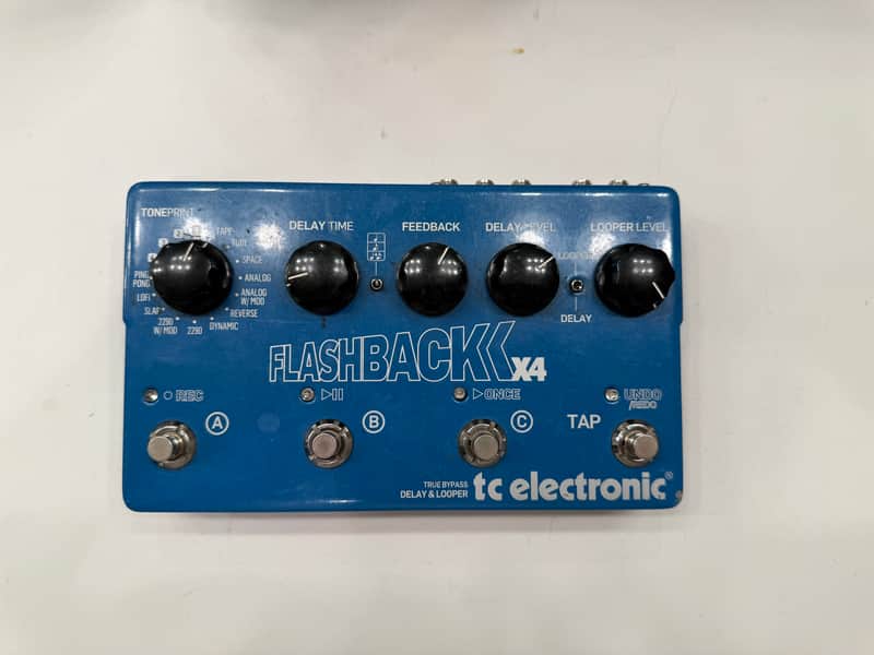TC Electronic Flashback X4 Delay & Looper True Bypass Guitar Effect Pedal image 1
