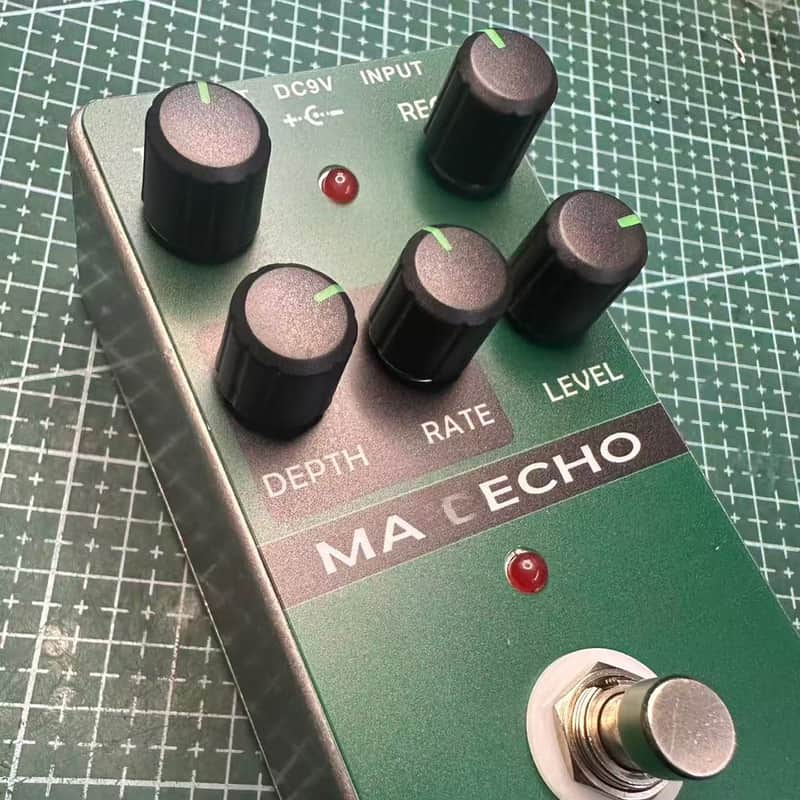 Handmade Magnetic Echo Delay Effect Pedal image 1