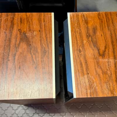 Vintage Bang & Olufsen Beovox S75 Type 6313 Rosewood Speakers; Tested SEE VIDEO image 9