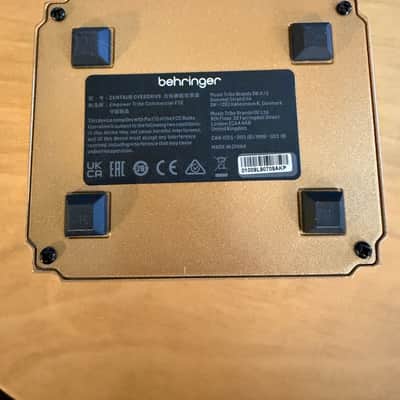 Behringer Centaur Overdrive 2025 - Present - Gold image 2