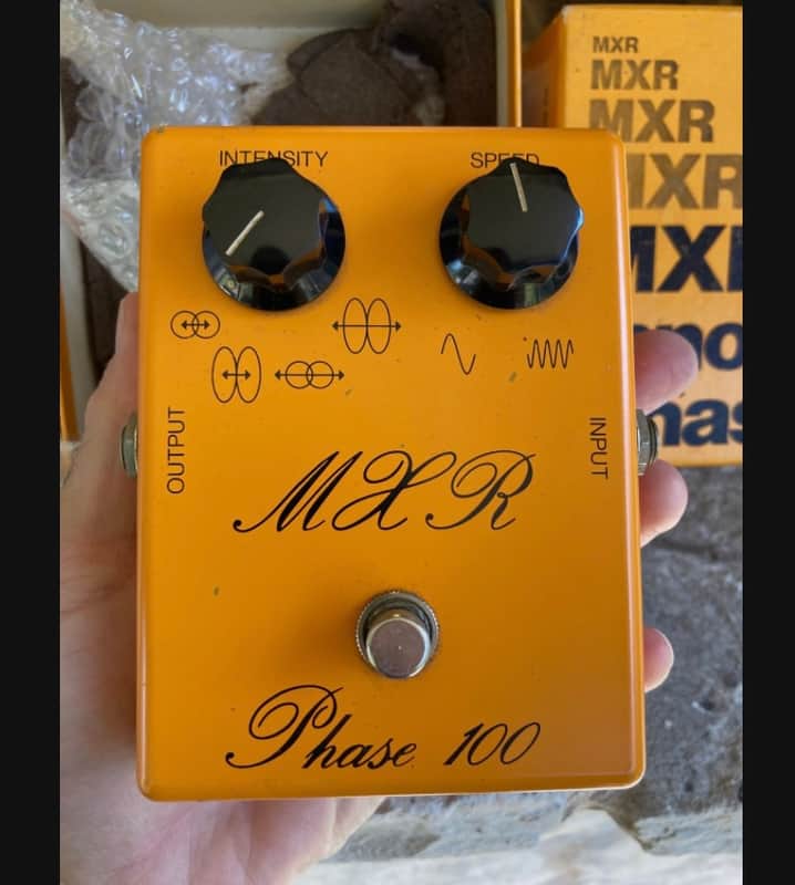 MXR Phase 100 Script 1974 - 1975 | Reverb
