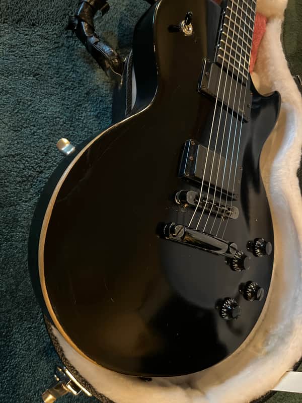 B*r様 Gibson Les Paul gothic II Gibson Les Paul Studio Gothic II EMG 2006 - Gothic Black | Reverb