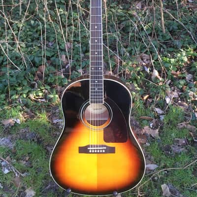 Epiphone AJ220S/VS Vintage Sunburst | Reverb