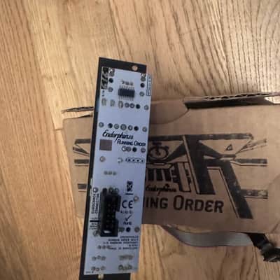LNIB Endorphin.es Running Order Eurorack Euclidean gate trigger sequencer module black panel image 2