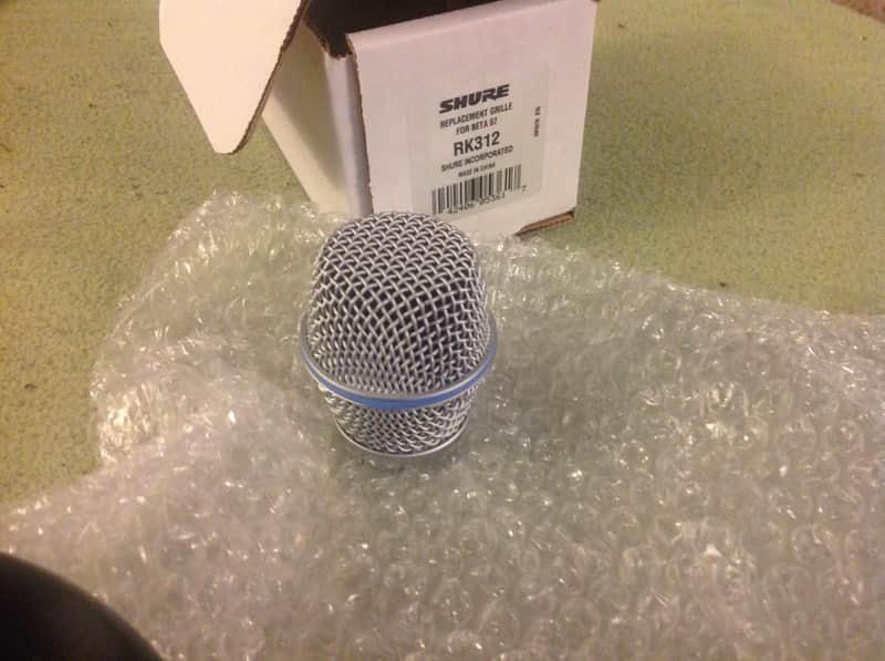 Shure RK312 Replacement Grill for Beta 87, 87A, 87C Mics image 1