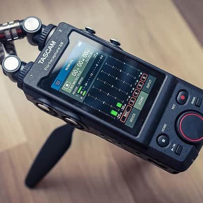 TASCAM Portacapture X8 6-Input / 8-Track Handheld Adaptive Multitrack Recorder with USB Audio Interface **mint-in-box!! image 1